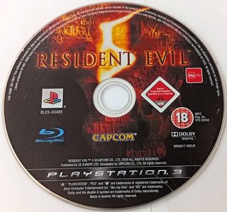 Resident Evil 5 PS3 - Solo Disco