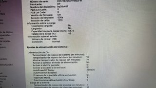 MacBook Air 13 2017 i5 8GB 273 Ciclos Batería