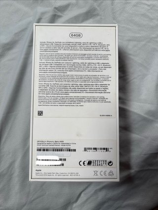 Scatola iPhone XR Nera