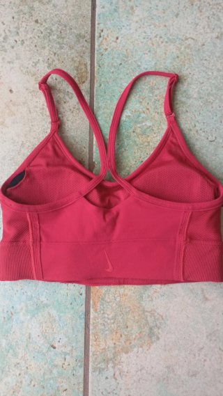 Reggiseno sportivo Nike Dri-Fit Rosso XS