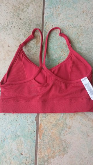 Reggiseno sportivo Nike Dri-Fit Rosso XS