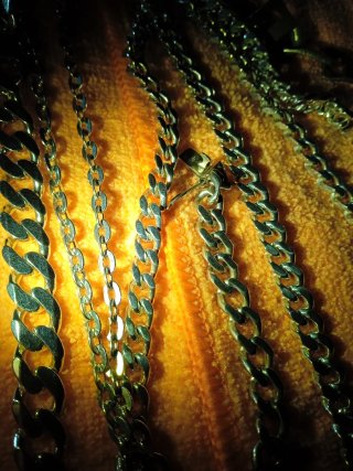 Lote de cadenas PLATA PURA