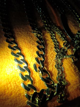 Lote de cadenas PLATA PURA