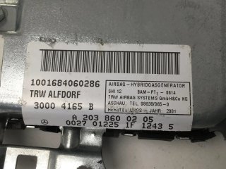 Airbag trasera dcha Mercedes W203
