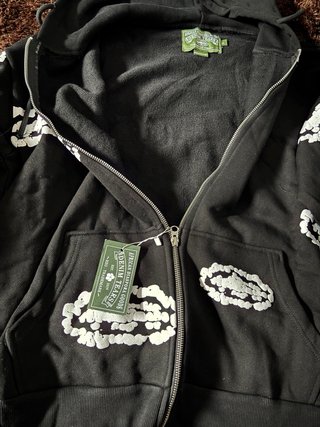 Corteiz x Denim Tears Sudadera Negra