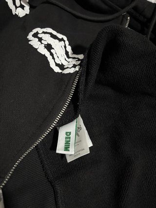 Corteiz x Denim Tears Sudadera Negra