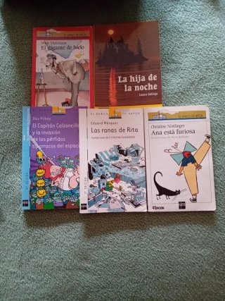 Lote de libros El Barco de vapor