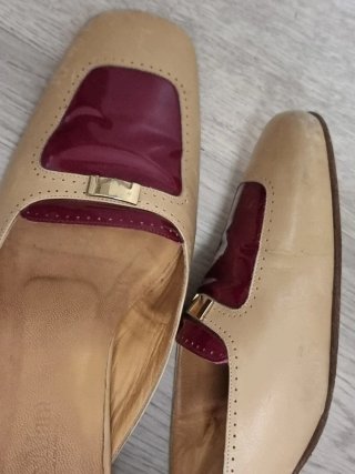 Sabot/Mules Max Mara Prima Linea pelle 90/00s