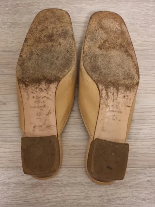 Sabot/Mules Max Mara Prima Linea pelle 90/00s