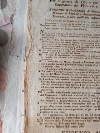 Stampa Napoleonica 1807