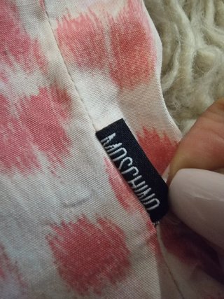 Top Moschino Jeans vintage animalier