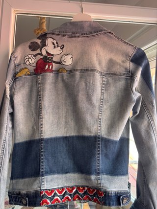 Cazadora Vaquera Desigual Mickey Mouse