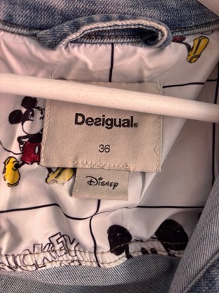 Cazadora Vaquera Desigual Mickey Mouse
