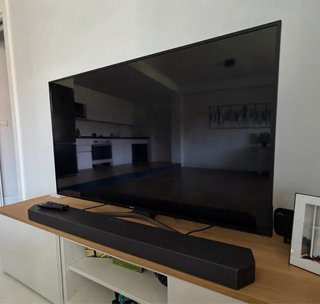 TV Samsung 55’’ 4K + Home Cinema Yamaha