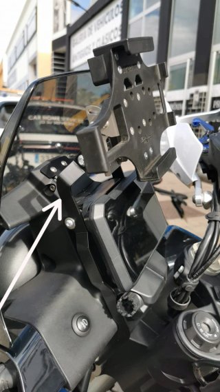 Soporte refuerzo GPS Husqvarna Norden 901 2022-23