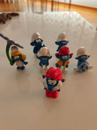 Figuras de Pitufos