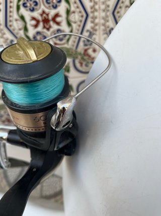 Cañas de pesca embarcación