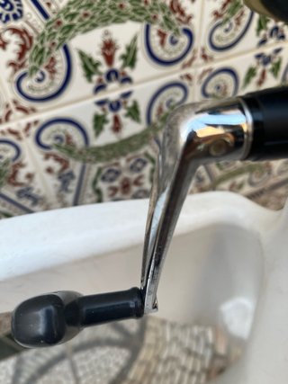Cañas de pesca embarcación