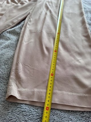 Pantaloni H&M S viscosa estivi beige