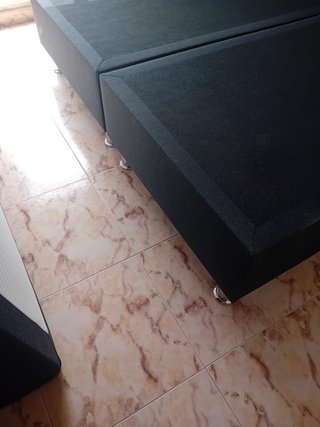 TAPIZADO, BASES Y COLCHÓN 160 x 200 MT COMO NUEVO