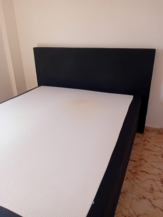 TAPIZADO, BASES Y COLCHÓN 160 x 200 MT COMO NUEVO