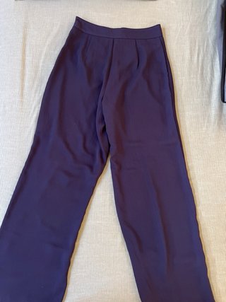 Pantalón palazzo morado