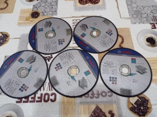 Pack 5 discos corte acero Bosch PRO