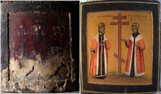Restauracion profesional de cuadros e iconos