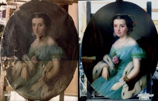 Restauracion profesional de cuadros e iconos