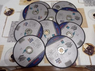 Pack 10 discos corte acero Bosch PRO