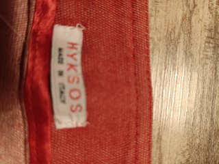 Gonna longuette elasticizzata rossa
