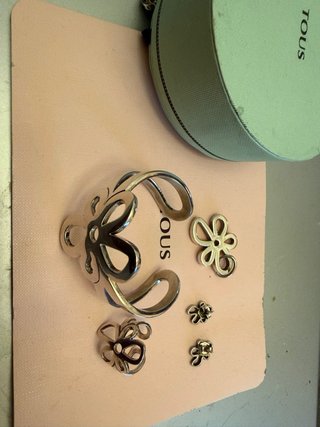 Conjunto Tous Plata