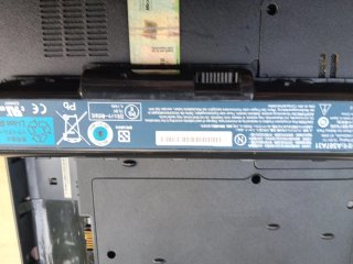 Piezas de portátil Acer azul