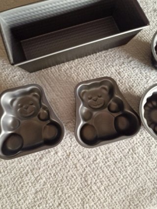 Set 5 stampini per dolci