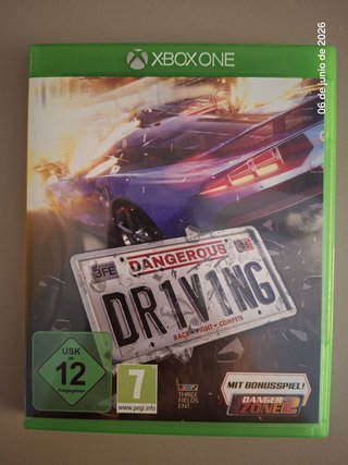 XBOXOne Dangerous Dr1v1ng - Perfecto Estado