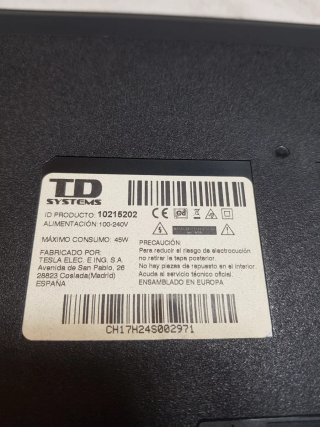 TD SYSTEMS SMART TV 21
