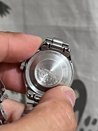 Reloj Seiko Automático Vintage Azul