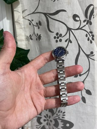 Reloj Seiko Automático Vintage Azul