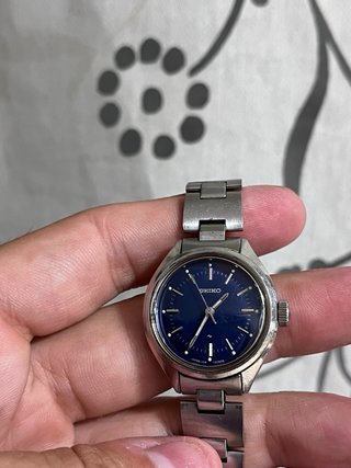 Reloj Seiko Automático Vintage Azul