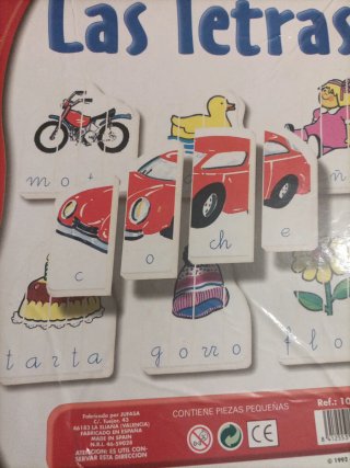 Puzzle de letras
