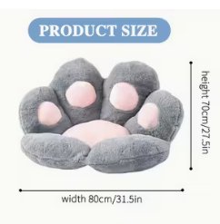 Cojín Patas de Gato Grueso