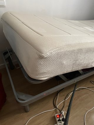 Cama articulada eléctrica