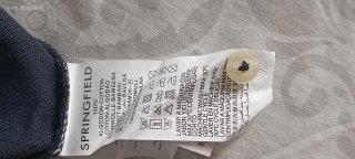 Polo Springfield Azul Marino Talla M Nuevo