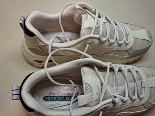 Zapatillas Deportivas Skechers D'Lites Beige/Gris