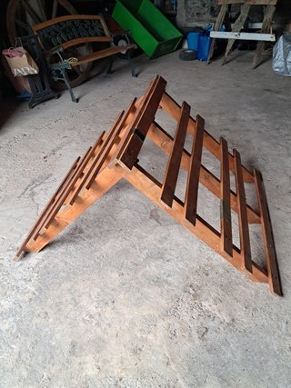 Estructura madera tipo caseta