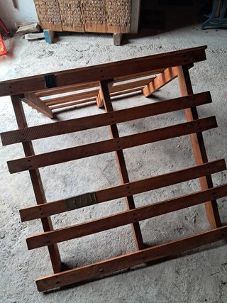 Estructura madera tipo caseta