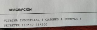 Escritorio Secreter Madera Moycor