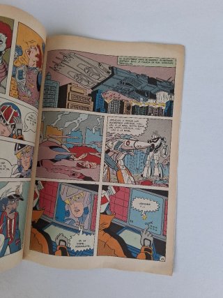 Cómic Robotech macros años 80