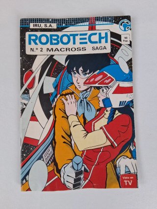 Cómic Robotech macros años 80