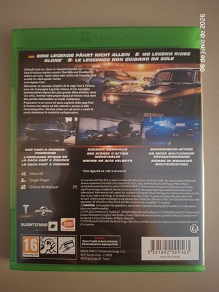 XBOX One Fast & Furious CrossRoads - Perfetto Stato